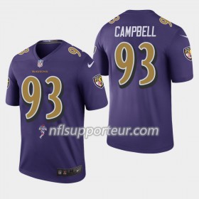 Maillot Homme Baltimore Ravens Calais Campbell 93 Nike Violet